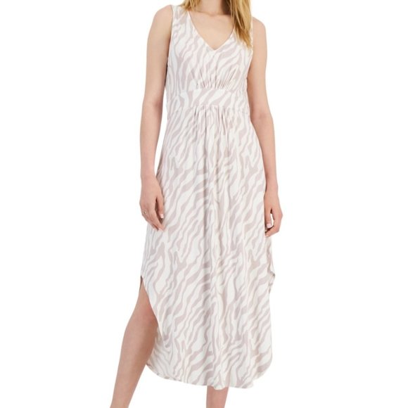 Willow Drive Women’s Floral-Print Sleeveless Maxi Dress Groovy Combo Size L NWT - Picture 1 of 3